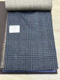 55CN5520 CANONICO 21μ MOULINE' SAXONY 海军蓝格纹[面料] 佳能 更多图片