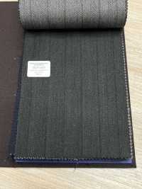 55CN5529 CANONICO 传统精纺 21μ 深绿色条纹[面料] 佳能 更多图片