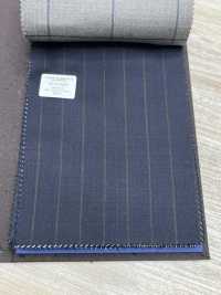55CN5535 CANONICO PERENNIAL SUPER110'S 海军蓝条纹[面料] 佳能 更多图片