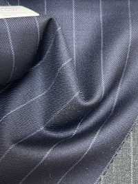 55CN5537 CANONICO PERENNIAL SUPER110'S 海军蓝条纹[面料] 佳能 更多图片