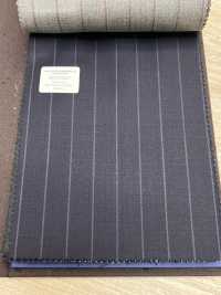 55CN5537 CANONICO PERENNIAL SUPER110'S 海军蓝条纹[面料] 佳能 更多图片