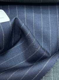55CN5541 CANONICO PERENNIAL SUPER110'S 海军蓝条纹[面料] 佳能 更多图片
