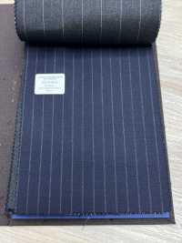 55CN5541 CANONICO PERENNIAL SUPER110'S 海军蓝条纹[面料] 佳能 更多图片