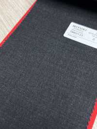 5MK0123 MIYUKI EVER WOOL（Miyuki Everwool）纯色炭灰色[面料] 美雪毛纺厂 更多图片