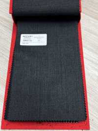 5MK0134 MIYUKI EVER WOOL（Miyuki Everwool）纯色灰色[面料] 美雪毛纺厂 更多图片