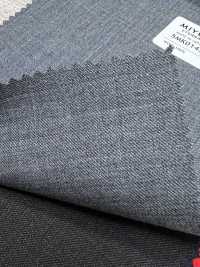 5MK0145 MIYUKI EVER WOOL（Miyuki Everwool）纯色浅灰色[面料] 美雪毛纺厂 更多图片