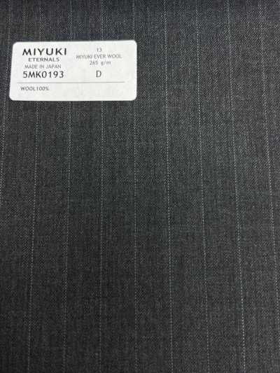 5MK0193 MIYUKI EVER WOOL 条纹 灰色
