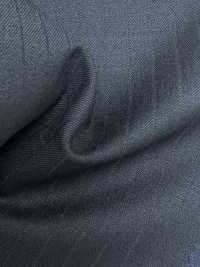 5MK0204 MIYUKI EVER WOOL 暗影条纹深海军蓝[面料] 美雪毛纺厂 更多图片