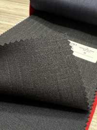 5MK0226 MIYUKI EVER WOOL 暗影条纹炭灰色[面料] 美雪毛纺厂 更多图片