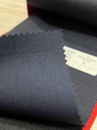 5MK0241 MIYUKI EVER WOOL 阴影格纹海军蓝[面料] 美雪毛纺厂 更多图片