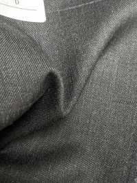 5MK0252 MIYUKI EVER WOOL 阴影格纹炭灰色[面料] 美雪毛纺厂 更多图片