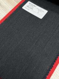 5ML0295 MIYUKI EVER WOOL（Miyuki Everwool）人字纹炭灰色[面料] 美雪毛纺厂 更多图片