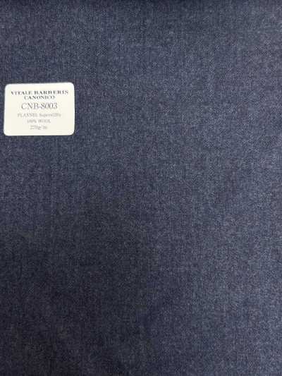 CNB8003 CANONICO 经典款 FLANNEL Super120's 蓝色素色