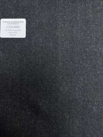 CNB8004 CANONICO 经典款 法兰绒 Super120's 炭灰色 素色