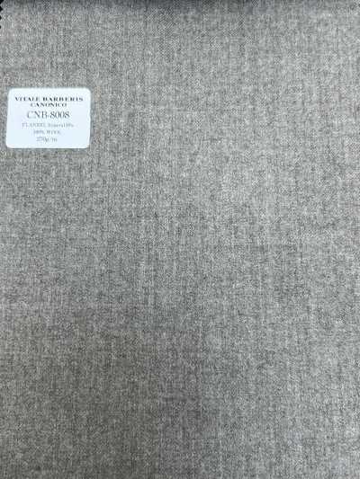 CNB8008 CANONICO 常规款 法兰绒 Super120's 米色 纯色