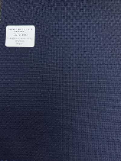 CNB9002 CANONICO（卡诺尼科）经典 TRADITIONAL WORSTED 21μ 海军蓝 素色