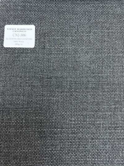 CNJ306 CANONICO（卡诺尼科） 常规款 21μ MONTECARLO 夹克面料 蜂巢呢 灰色 素色