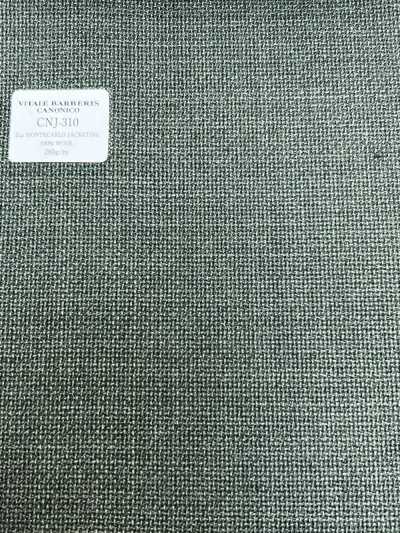 CNJ310 CANONICO(卡诺尼科) 经典 21μ MONTECARLO 夹克面料 Hopsack 绿色 素色