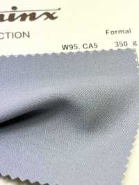 19118A-4 DOMINX正装系列 SP100'S + 羊绒柞丝纺灰色[面料] 葛根毛织物（DOMINX） 更多图片