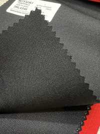 3ML4346 26SS Miyuki 面料 MIYUKI ESSENTIALS ACTIVA ADVANCE纯色黑色 美雪毛纺厂 更多图片