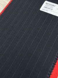 2MK4410 26SS Miyuki面料MIYUKI ESSENTIALS ACTIVA 海军蓝条纹 美雪毛纺厂 更多图片