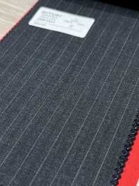 2MK4421 26SS Miyuki面料MIYUKI ESSENTIALS ACTIVA 炭灰色条纹 美雪毛纺厂 更多图片