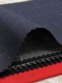 2MK4454 26SS Miyuki 面料 MIYUKI ESSENTIALS ACTIVA 海军蓝格纹 美雪毛纺厂 更多图片