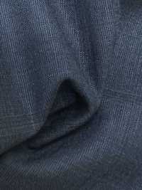 2MK3615 26SS Miyuki 面料 MIYUKI ESSENTIALS ACTIVA COOLTEC 海军蓝格纹 美雪毛纺厂 更多图片