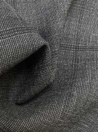 2MK3626 26SS Miyuki面料MIYUKI ESSENTIALS ACTIVA COOLTEC 中灰色格纹 美雪毛纺厂 更多图片