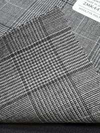 2MK4491 26SS Miyuki面料MIYUKI ESSENTIALS ACTIVA COOLTEC 中灰色格纹 美雪毛纺厂 更多图片