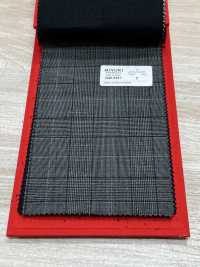 2MK4491 26SS Miyuki面料MIYUKI ESSENTIALS ACTIVA COOLTEC 中灰色格纹 美雪毛纺厂 更多图片