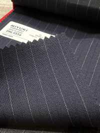 2ML4556 26SS Miyuki面料MIYUKI Essentials TROPICS 海军蓝条纹 美雪毛纺厂 更多图片