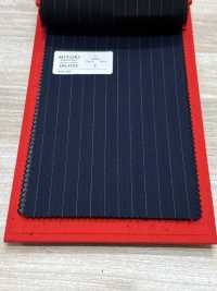 2ML4556 26SS Miyuki面料MIYUKI Essentials TROPICS 海军蓝条纹 美雪毛纺厂 更多图片