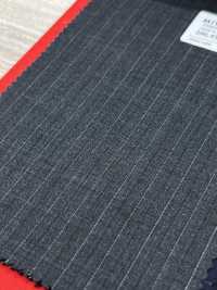 2ML4560 26SS Miyuki面料MIYUKI Essentials TROPICS 炭灰色条纹 美雪毛纺厂 更多图片