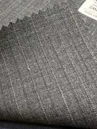 2ML4560 26SS Miyuki面料MIYUKI Essentials TROPICS 炭灰色条纹 美雪毛纺厂 更多图片