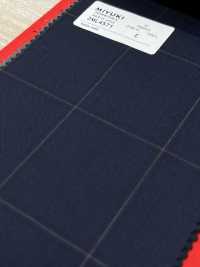 2ML4571 26SS Miyuki面料MIYUKI Essentials TROPICS 海军蓝格纹 美雪毛纺厂 更多图片