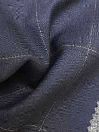 2ML4571 26SS Miyuki面料MIYUKI Essentials TROPICS 海军蓝格纹 美雪毛纺厂 更多图片