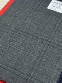 2ML4582 26SS Miyuki面料MIYUKI Essentials TROPICS 中灰色格纹 美雪毛纺厂 更多图片