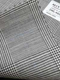 2ML4604 26SS Miyuki面料MIYUKI Essentials TROPICS 浅灰色格纹 美雪毛纺厂 更多图片