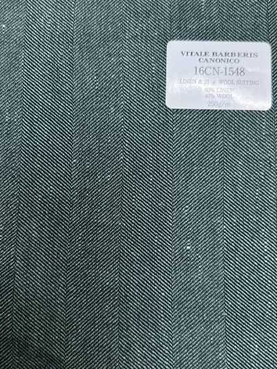 16CN1548 26SS VBC 维塔莱·巴贝里斯·卡诺尼科 亚麻 & 21 μ羊毛西装面料