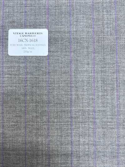 16CN1618 26SS VBC 维塔莱·巴贝里斯·卡诺尼科 纯羊毛热带呢西装面料
