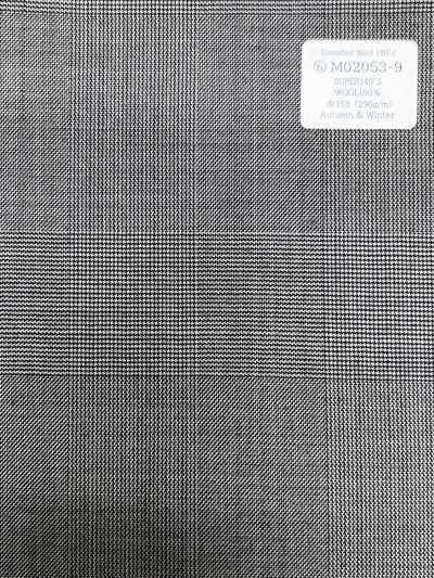 M02053-9 KUNISHIMA1850 Exclusive line【Extrafine Wool 140’s】黑白格伦格纹
