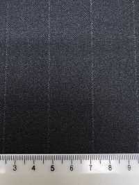 M02060-4 KUNISHIMA1850 独家系列【超细精纺】灰粉笔条纹[面料] 国岛株式会社 更多图片