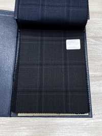 M02063-5 KUNISHIMA1850 独家系列【超细精纺】灰色格纹[面料] 国岛株式会社 更多图片