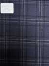 M02045-3 KUNISHIMA1850 独家系列【SOMO CASHMERE 100%】海军蓝3D格纹