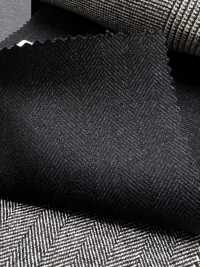 M02047-2 KUNISHIMA1850 独家系列【SOMO CASHMERE 100%】海军蓝人字纹[面料] 国岛株式会社 更多图片