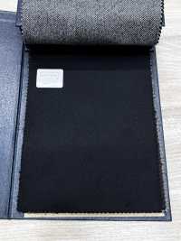 M02048-1 KUNISHIMA1850 独家系列 【SOMO 100% 羊绒】纯色黑色[面料] 国岛株式会社 更多图片