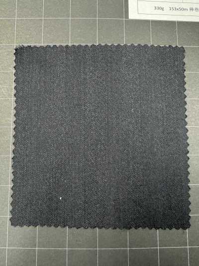 EBFW34-18 【仅限库存】Nikke Textile 面料 MAFsuper120's 深灰色 人字纹