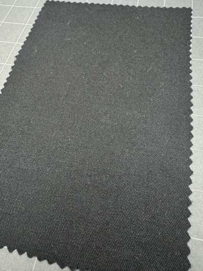 HBZB49-1 【库存限量品】Nikke Textile 面料 斜纹塔萨黑色礼服 黑色