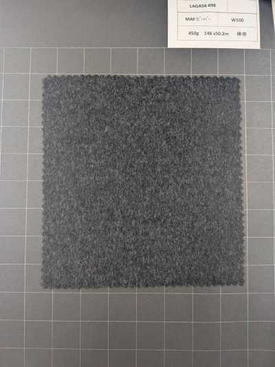 1AGA56-98 【库存限量品】NIKKE TEXTILE面料 MAF Beaver 深灰色 大衣用